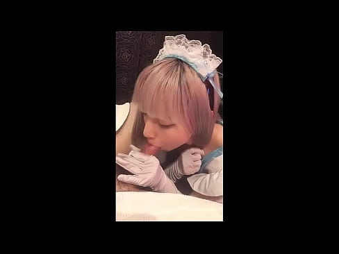 ❤️ Японский идол [mayuka], костюм французской горничной, часть 1, минет и дрочка с лосьоном ❤️❌ Жесткое порно на нашем сайте ☑